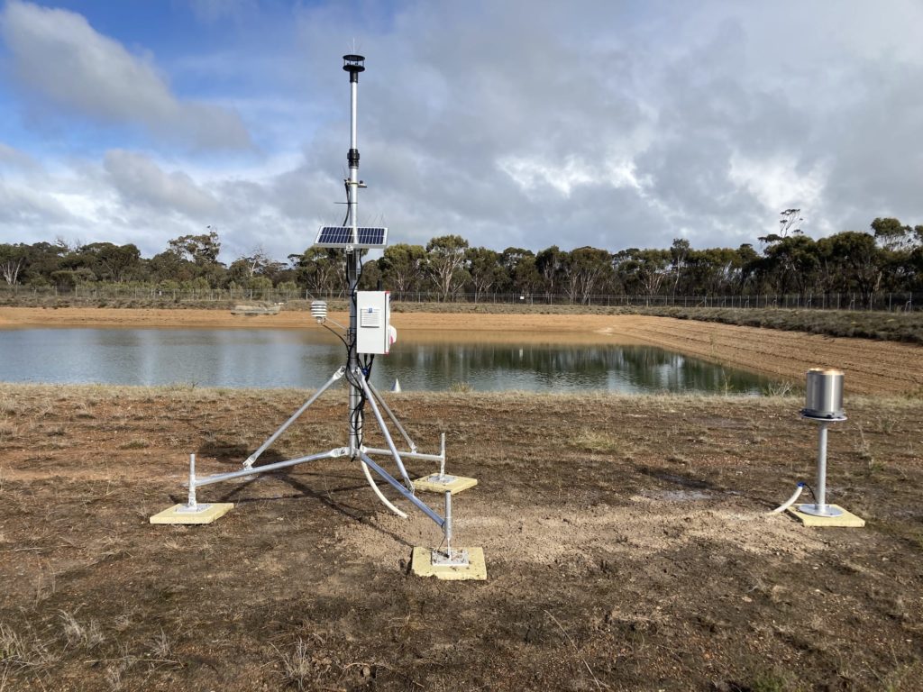 remote weather station installation cranbrook